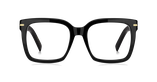 Lunettes de vue femme BOSS 1733 noir - Vue de face