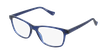 LUNETTES DE VUE femme RZERO6 bleu - vue de 3/4