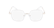 LUNETTES DE VUE femme MAGIC LEA blanc/doré - Vue de face