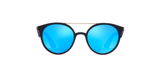 LUNETTES DE SOLEIL homme ANDRES POLARIZED bleu/bleu foncé matVue de face