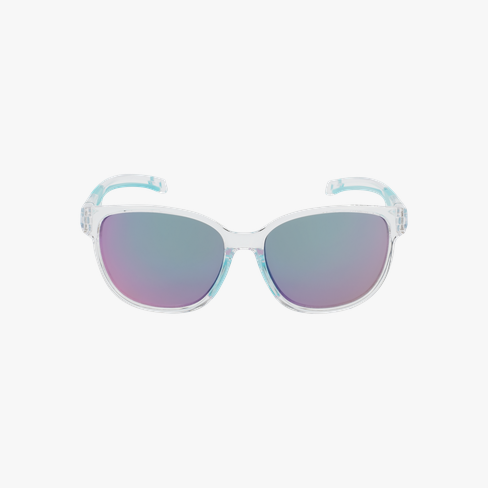 Lunettes de soleil femme Windy cristal/turquoise Vue de face