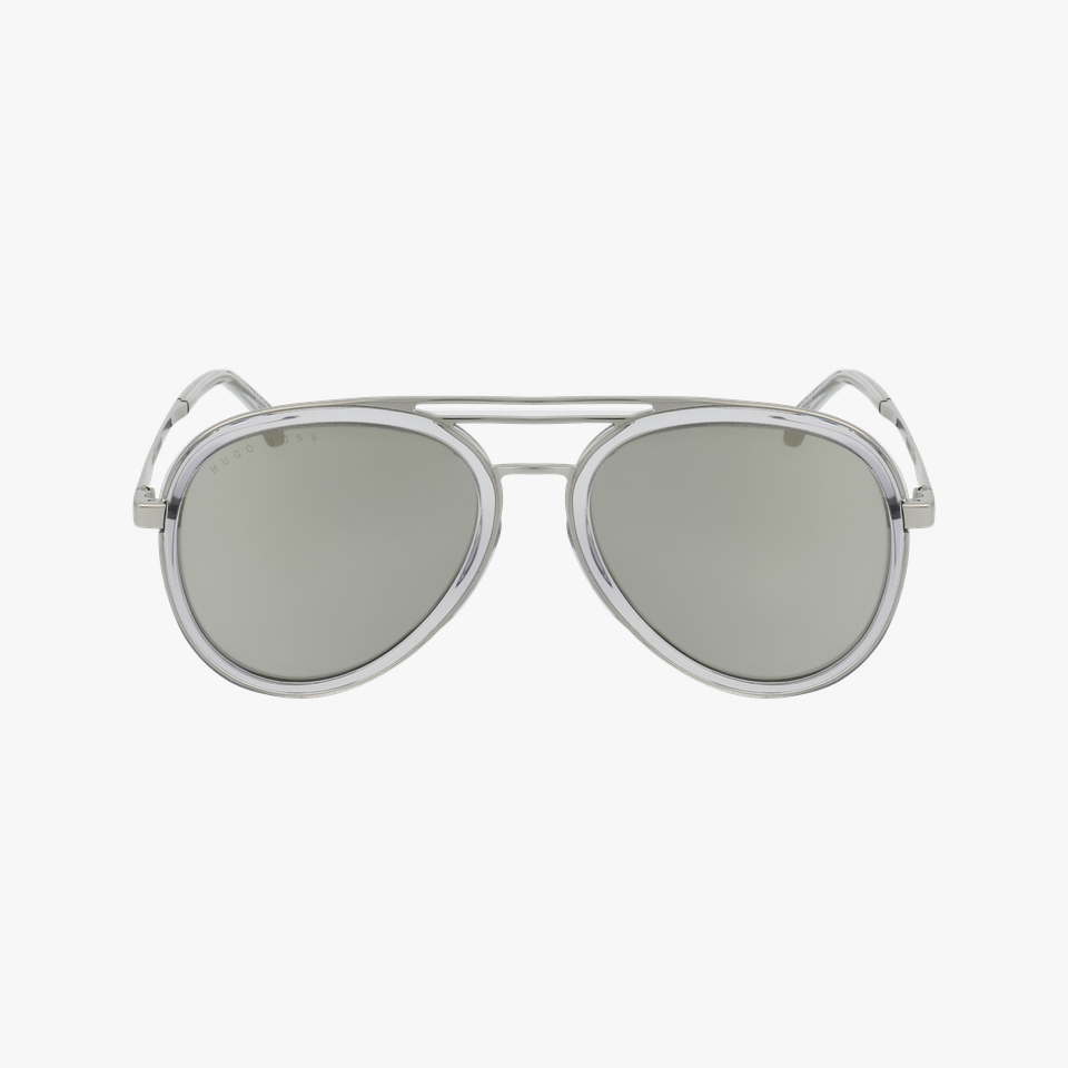 Lunettes de soleil homme 1254S gris/gris - Vue de face