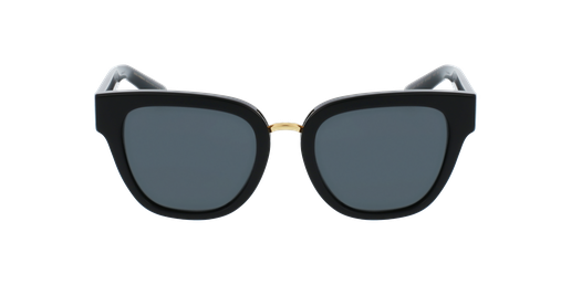 LUNETTES DE SOLEIL femme DG4437 noir Vue de face