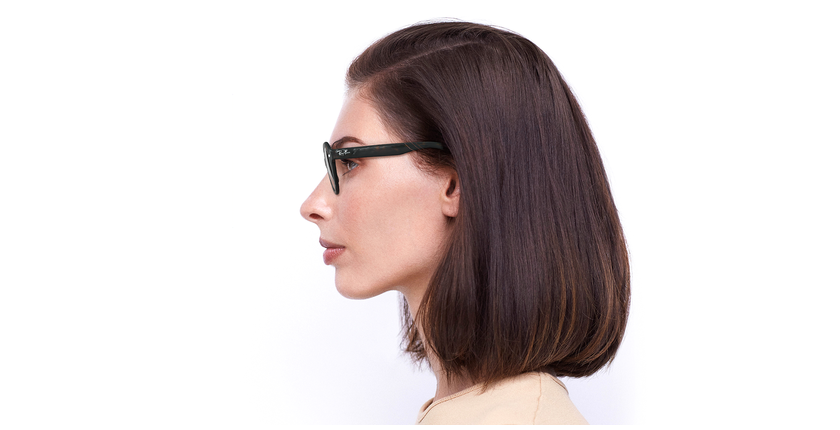 Lunettes de vue GINA RX7214 écaille marron - Vue de face