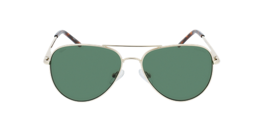 LUNETTES DE SOLEIL RUSSEL doréVue de face