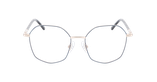 Lunettes de vue femme MAGIC 320 bleu - Vue de face