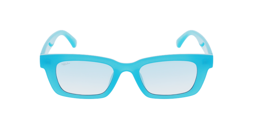 LUNETTES DE SOLEIL femme MONTGOMERY bleu - Vue de face