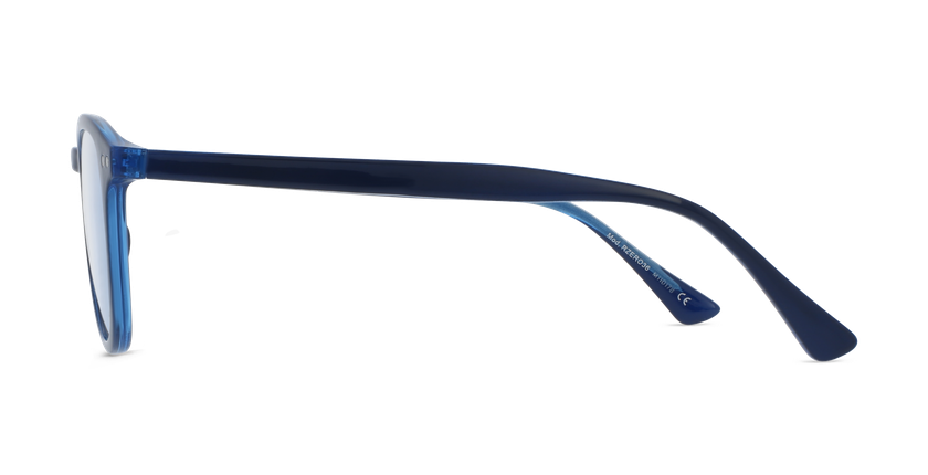 Lunettes de vue femme RZERO 36 bleu - Vue de face