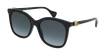 LUNETTES DE SOLEIL homme GG1071S noir - Vue de face
