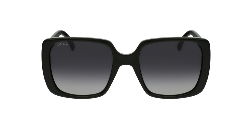 LUNETTES DE SOLEIL femme GG632S noir - Vue de face