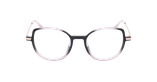 Lunettes de vue femme MAGIC249 rose - Vue de face