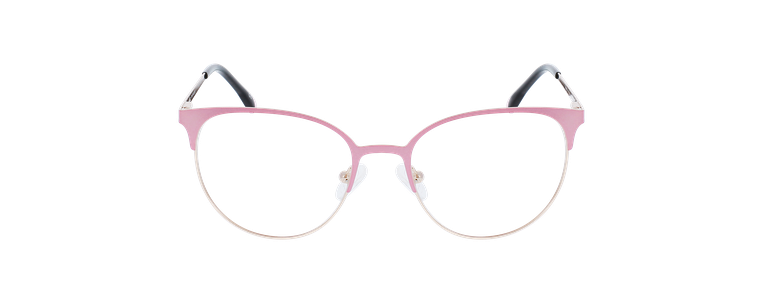 LUNETTES DE VUE femme MAGIC 109 rose/doré - Vue de face