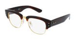 Lunettes de vue 0 bleu - Vue de face