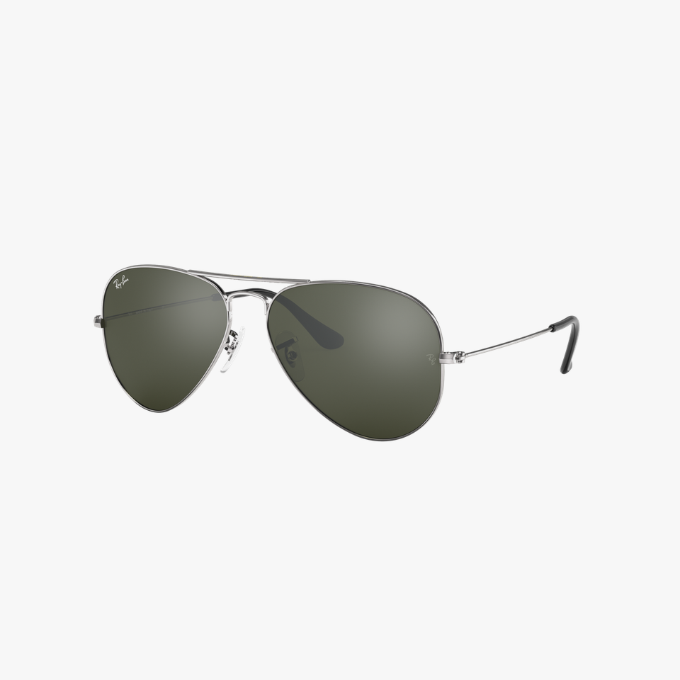 Lunettes de soleil AVIATOR L argenté - Vue de face
