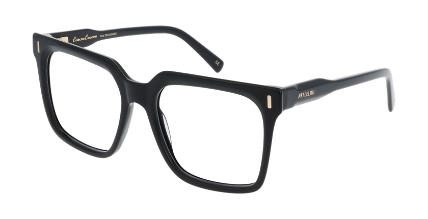Lunettes de vue femme CARACTÈRES PASSIONNÉE noir - Vue de face