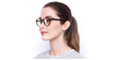 LUNETTES DE VUE femme RZERO2 écaille - vue de 3/4