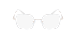LUNETTES DE VUE femme MAGIC LEA blanc/doré - Vue de face