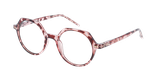 Lunettes de vue enfant VERA écaille/rose - Vue de face