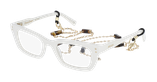 LUNETTES DE VUE femme CREATIVE blanc - Vue de face