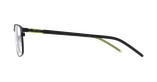 Lunettes de vue homme MAGIC274 noir/vert - Vue de face