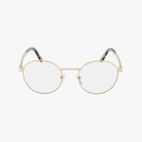 Lunettes de vue femme 0PR 52XV dorée/rose Vue de face