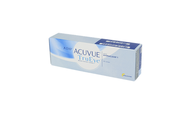 Lentilles de contact 1 Day Acuvue® TruEye 30L - Vue de face