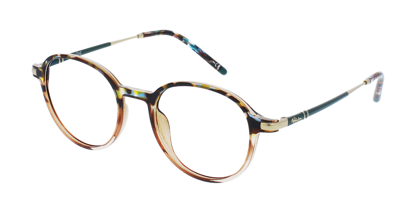 LUNETTES DE VUE homme MAGIC 133 écaille/vert - Vue de face