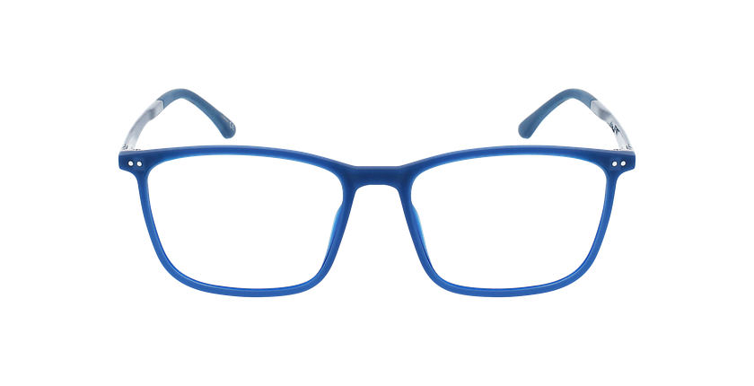 LUNETTES DE VUE homme MAGIC 124 CARBONE bleu/bleu / noir - Vue de face