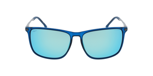 LUNETTES DE SOLEIL homme KAULI bleu foncé mat/gris Vue de face