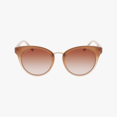 Lunettes de soleil femme MAUD beige Vue de face