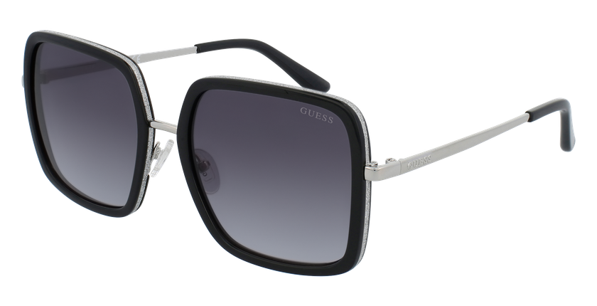 LUNETTES DE SOLEIL femme GU7602 noir - vue de 3/4