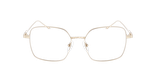 Lunettes de vue femme MAGIC311 dorée - Vue de face