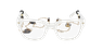 LUNETTES DE VUE femme AUDACIEUSE blanc