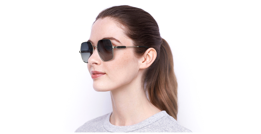 LUNETTES DE SOLEIL femme MARC 575/S gris - Vue de face