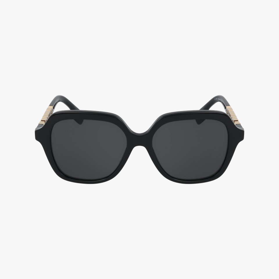 Lunettes de soleil femme BE4389 noir - Vue de face