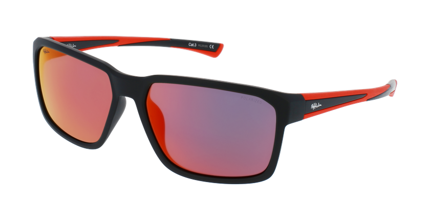 LUNETTES DE SOLEIL homme TRAVIS noir - Vue de face