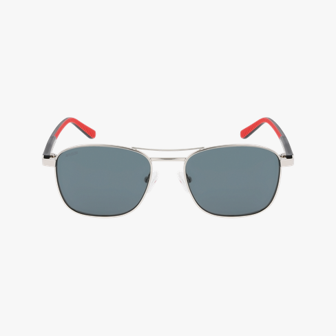 Lunettes de soleil homme LANDON POLARIZED argenté/noir