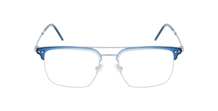LUNETTES DE VUE homme MAGIC 202 bleu/argenté - Vue de face