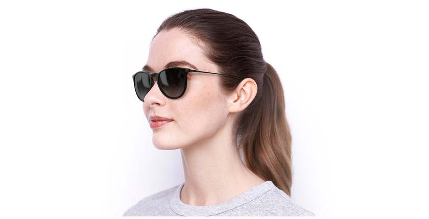LUNETTES DE SOLEIL femme ERIKA écaille - vue de 3/4