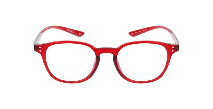 Lunettes de vue FORTY MAGIC M3URD01 rouge - Vue de face