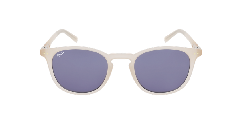 Lunettes de vue FORTY solaire Rose +1.00 rose/rose - Vue de face