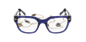 LUNETTES DE VUE femme AUDACIEUSE bleu