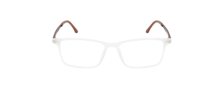 LUNETTES DE VUE homme MAGIC 130 blanc/argenté - Vue de face