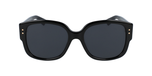 LUNETTES DE SOLEIL femme LADYDIORSTUDS noir/bleu Vue de face