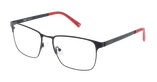 Lunettes de vue homme ELVIS noir - Vue de face