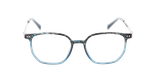 Lunettes de vue homme DARIUS bleu/argenté - Vue de face