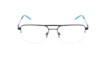 Lunettes de vue homme MAGIC275 noir/bleu - Vue de face