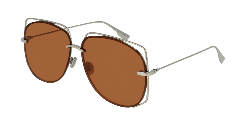 LUNETTES DE SOLEIL femme DIORSTELLAIRE6 doré - vue de 3/4