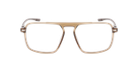 Lunettes de vue homme MAGIC 332 marron - Vue de face