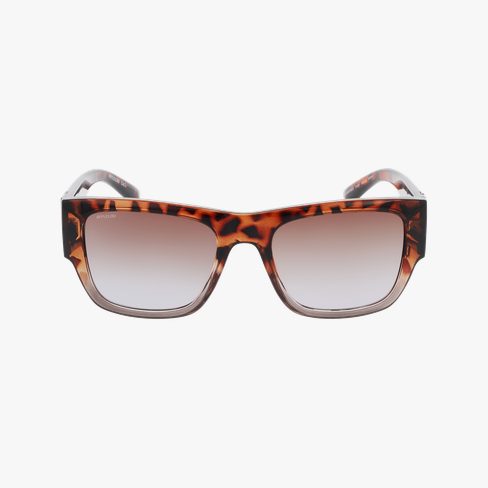 Lunettes de soleil homme BARTOLO écaille/gris Vue de face